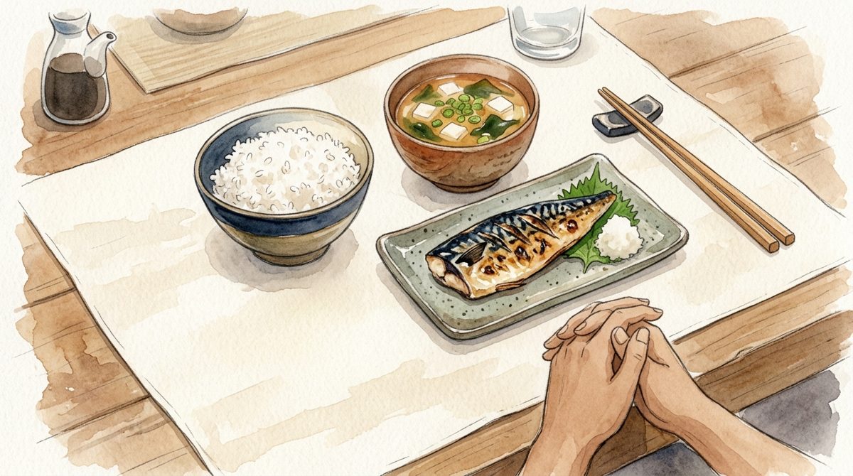 いただきます (itadakimasu)