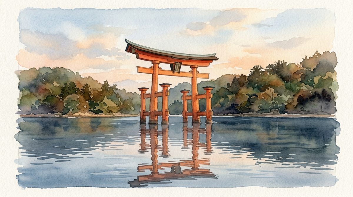 厳島神社・鳥居