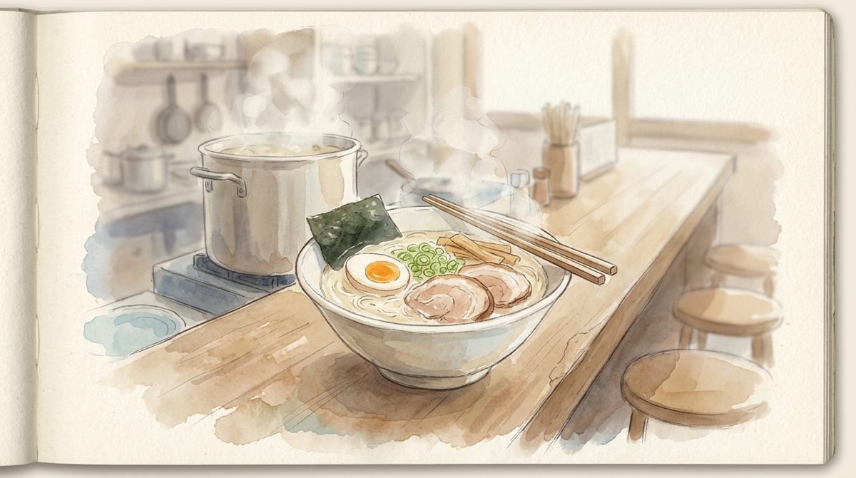 豚骨・白湯 (tonkotsu)