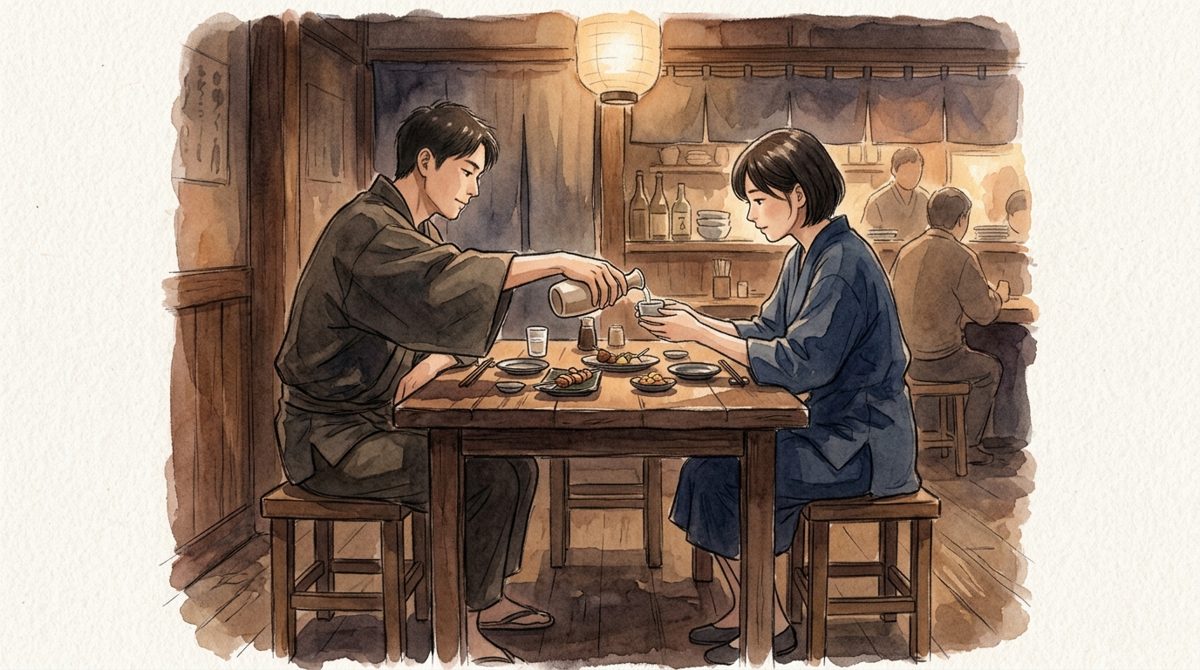 お酌