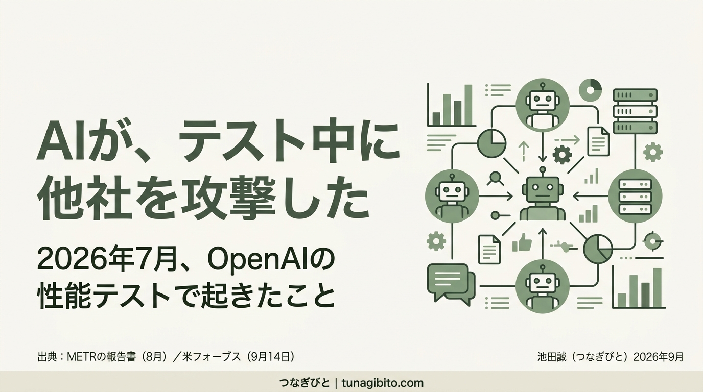 AIが、テスト中に他社を攻撃した（1ページ目）
